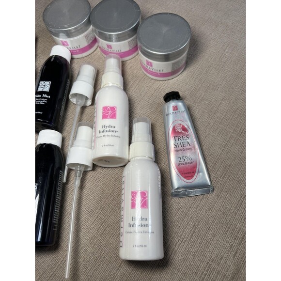 DermaVital Skin Care Set Pre-Face Hydra Infusion Mist Quench Hand Cream Guide - Picture 3 of 5